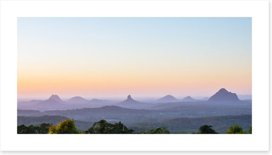 Glasshouse Mountains sunrise
