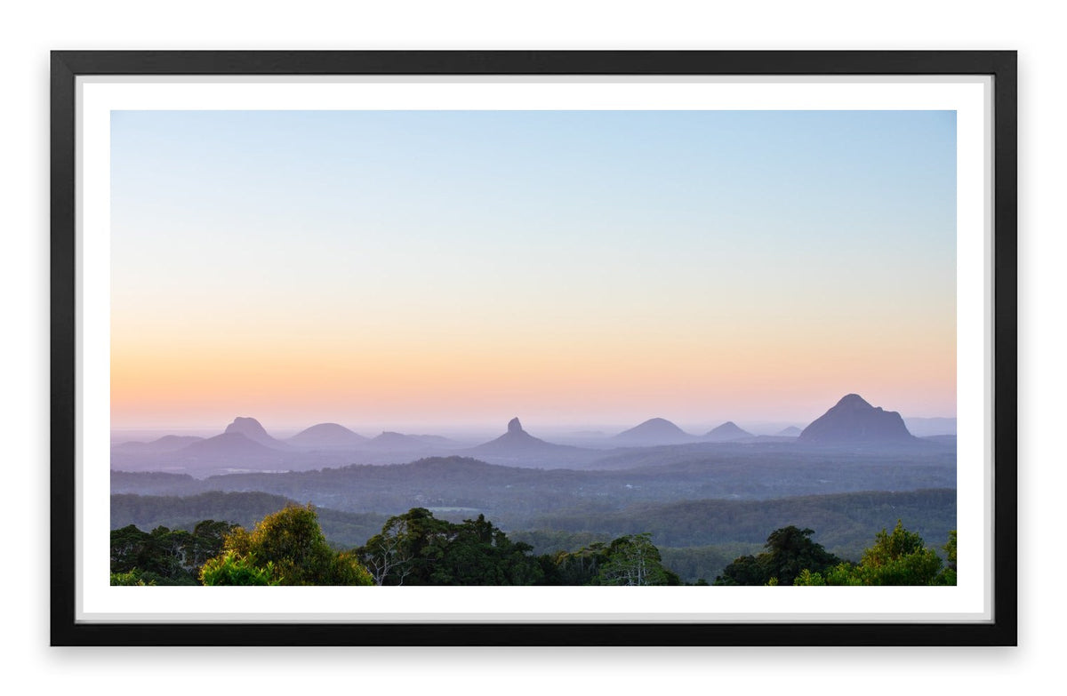 Glasshouse Mountains sunrise