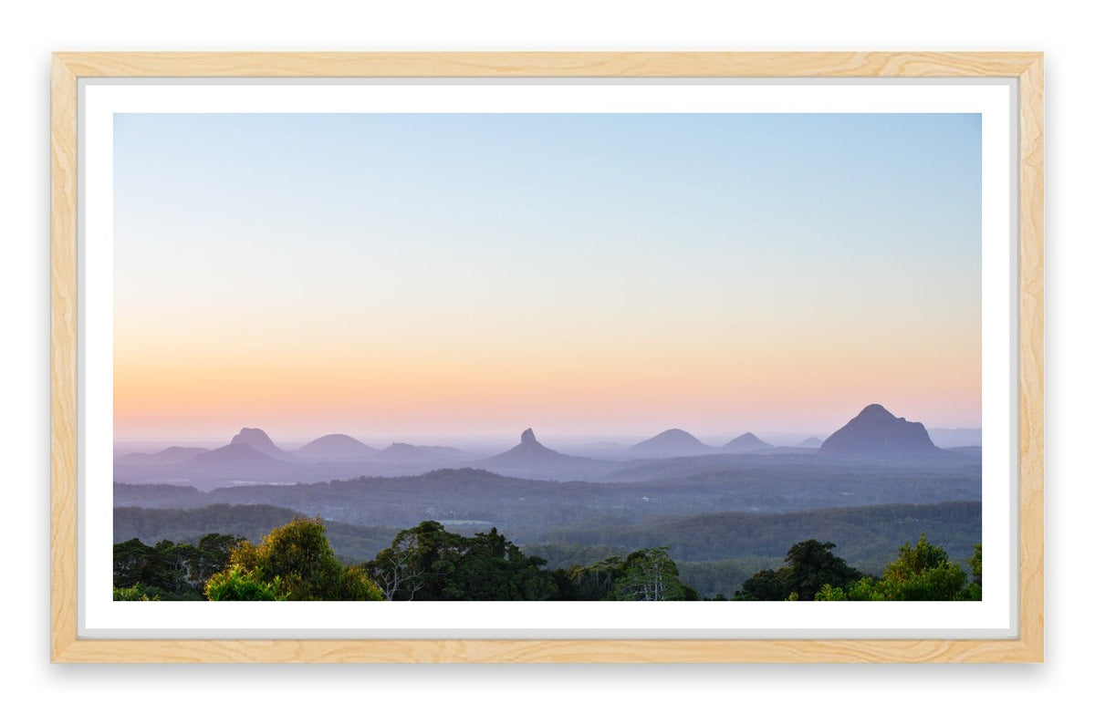 Glasshouse Mountains sunrise