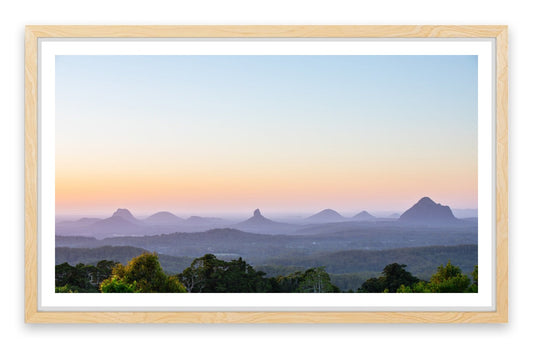 Glasshouse Mountains sunrise