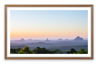 Glasshouse Mountains sunrise