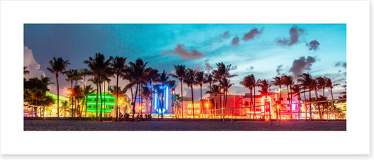 Miami Beach at dusk