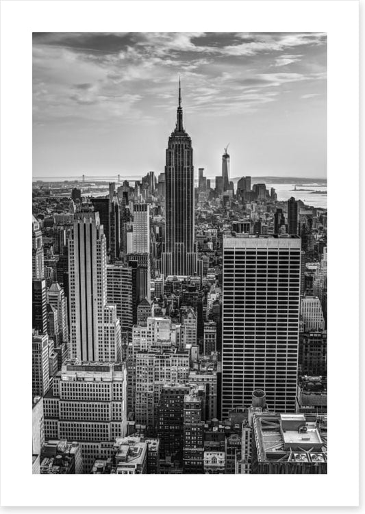 New York City at dusk (Custom)