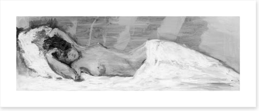 Sleeping nude in mono